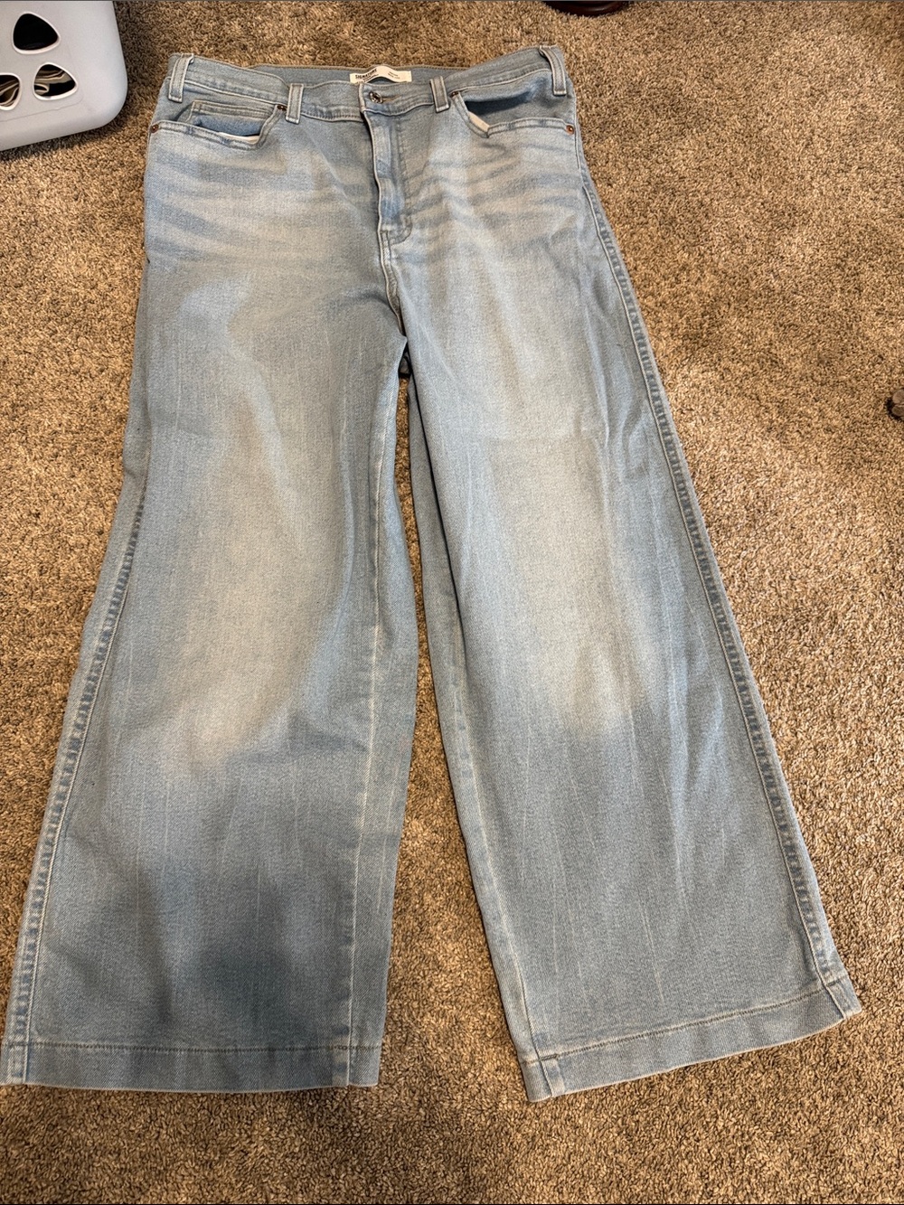 Signature by Levi Strauss Light Blue Wide Leg Jeans